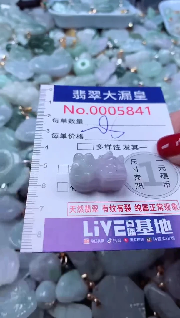 颈饰未镶嵌翡翠5841