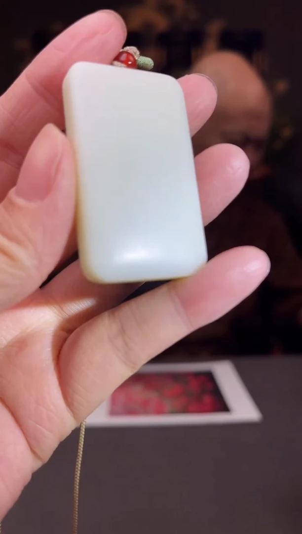 和田玉未镶嵌颈饰C472