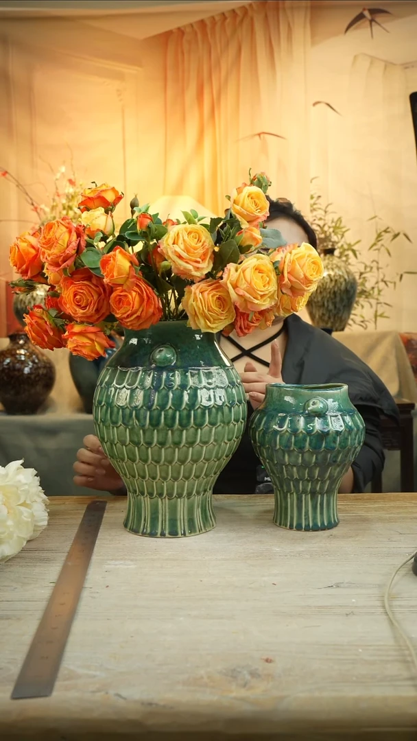 高度19口经10花瓶套装