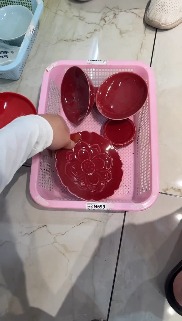 瓷片微瑕商品，介意勿拍-套组