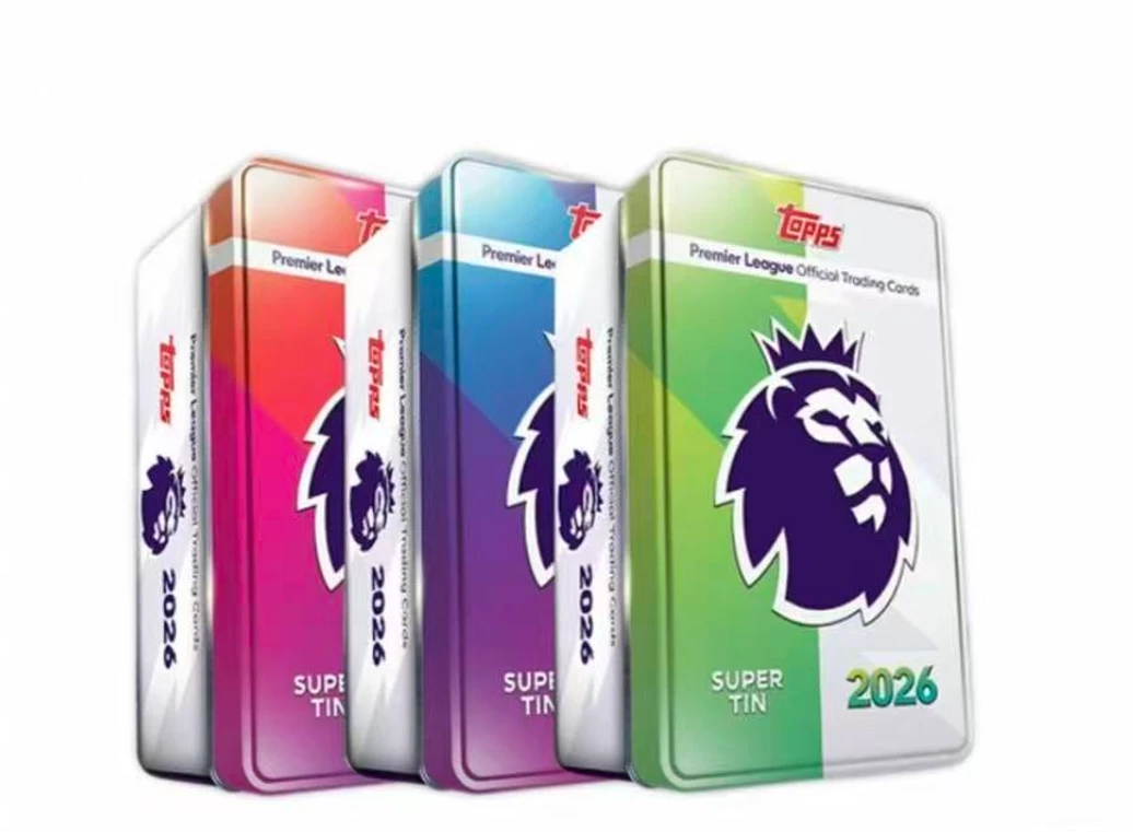 25-26 Topps 英超足球 超级大铁盒  未成年人禁止下单 默认代拆
