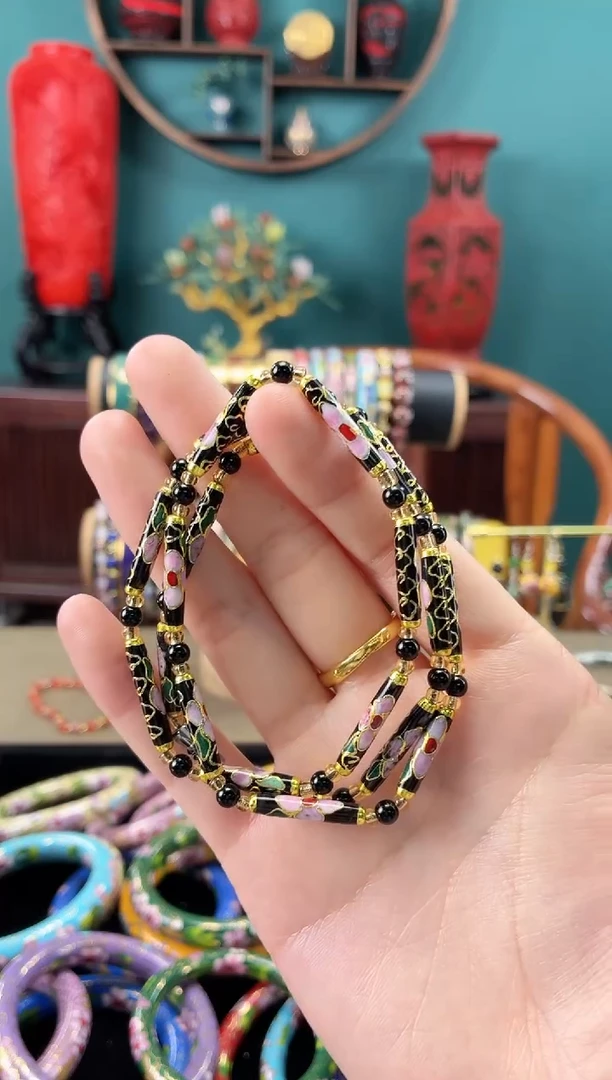 景泰蓝非遗手工竹节