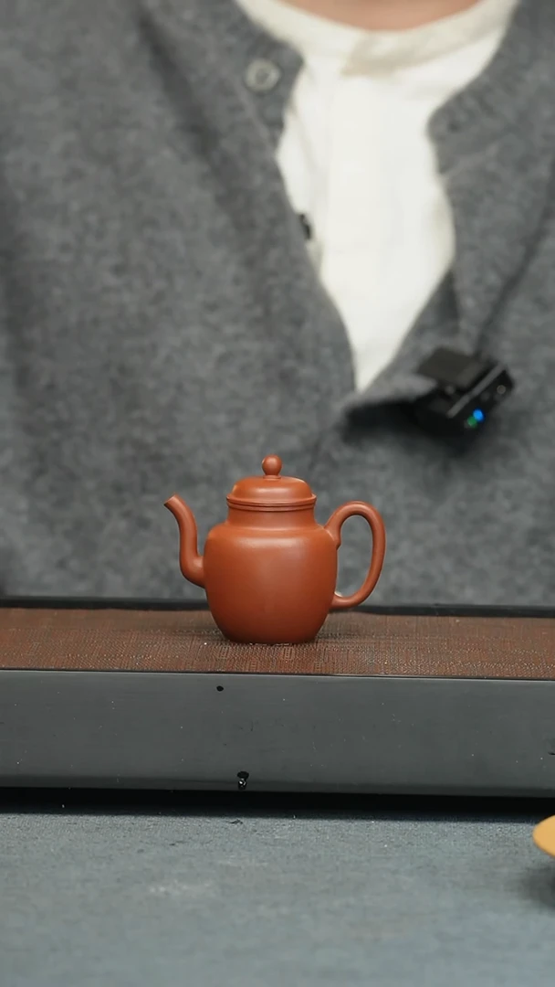 【闪购商品】紫砂茶壶五堂 临-用卿式宫灯-朱泥