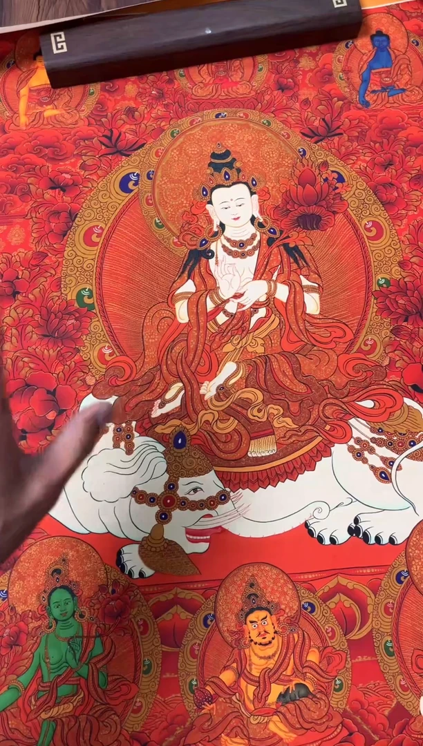 卷轴画老三的唐卡tk16