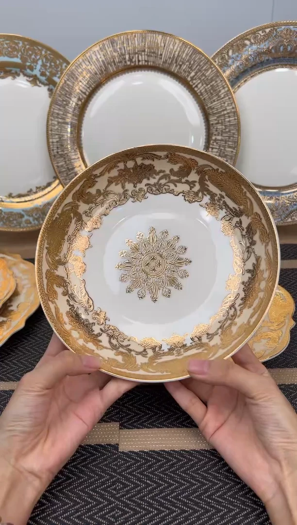 瓷片8寸深菜盘2个一单福利价