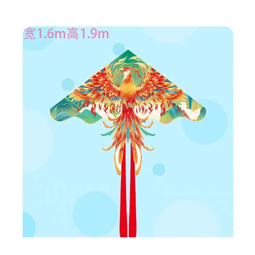 2025升级款国潮凤舞九天风筝成人款