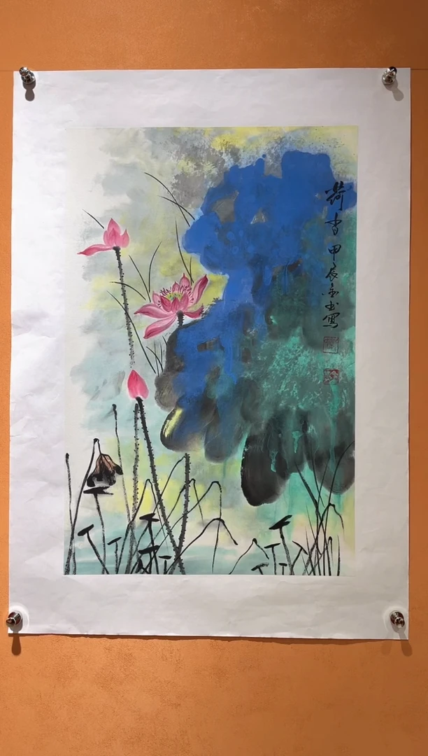 国画刘金玉老师亲笔手绘