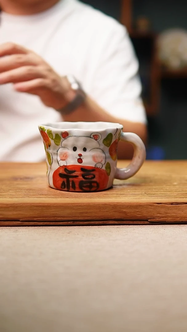 @@陶园瓷舍@@纯手工手绘@高温釉下彩