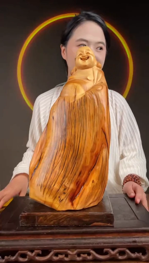 柏木（崖柏）手工摆件,先抢先得! 编号:265