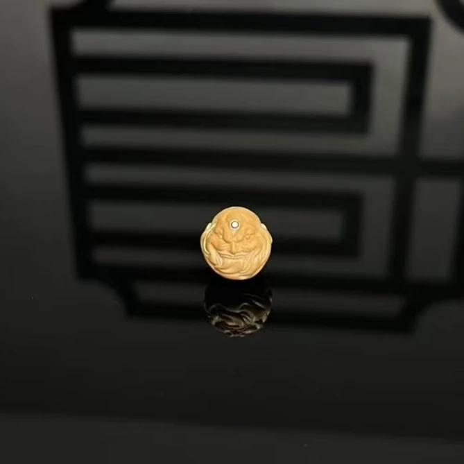 穷哥们出品-舔僧-猴头核桃手工精修-单颗