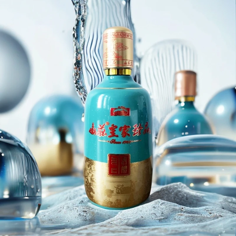 山庄皇家珍品（酒醴）浓香型白酒纯粮42度500ml
