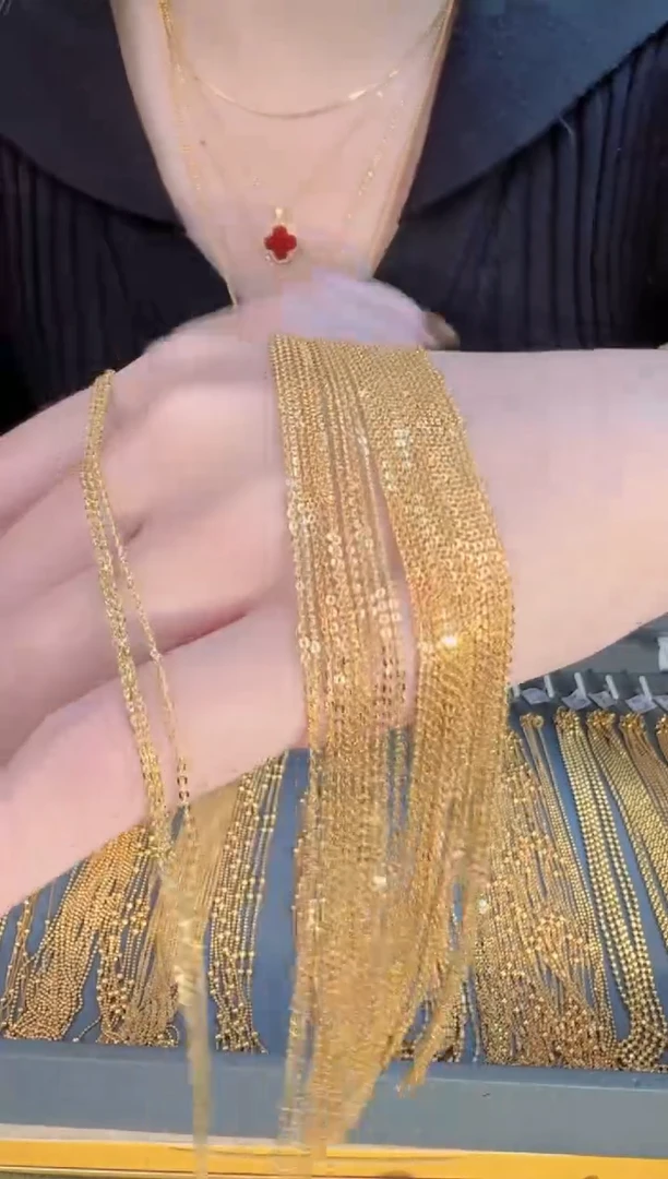 福利45cm固定闪o链1.08g（多样性发货）