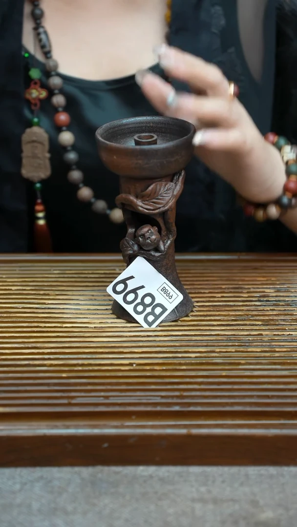 万古烧粗陶手工茶具