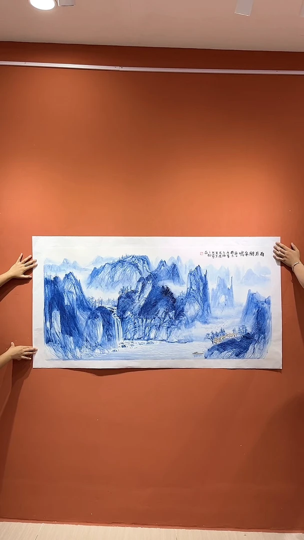 国画郑乐华手绘绘画作品15-37