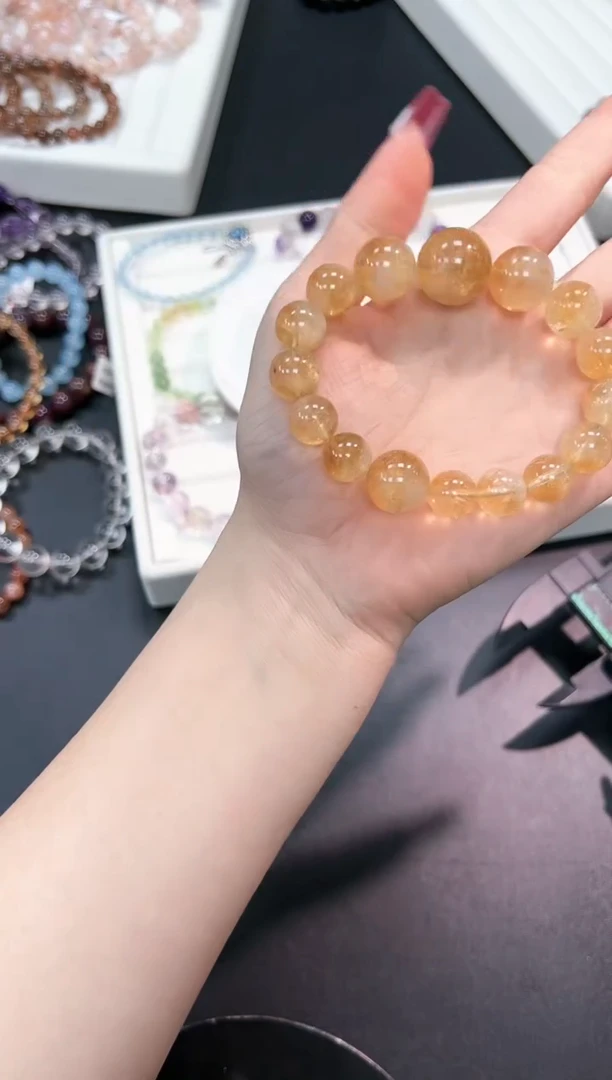 【闪购商品】水晶手串未镶嵌50g多样性发其一/1条默认微瑕