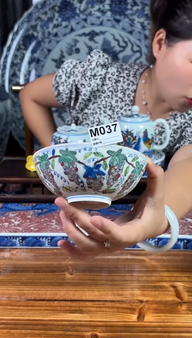 摆件景德镇陶瓷仿古摆件M037