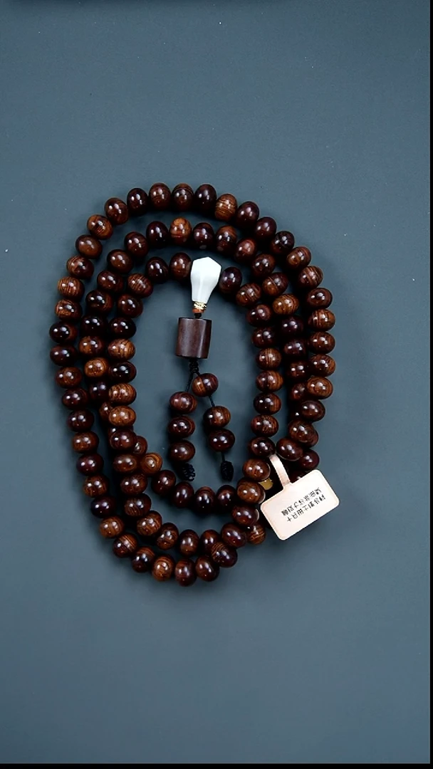 手串/手链黄花梨/降香黄檀天**北孤品海南黄花梨十月田10mm