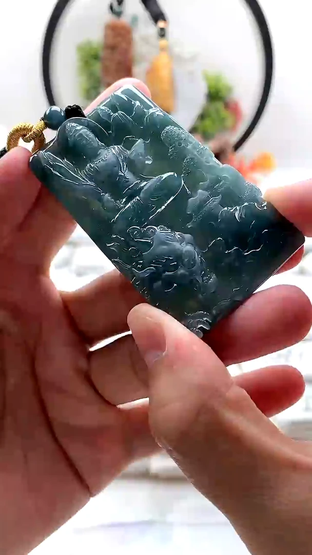 颈饰未镶嵌翡翠文殊