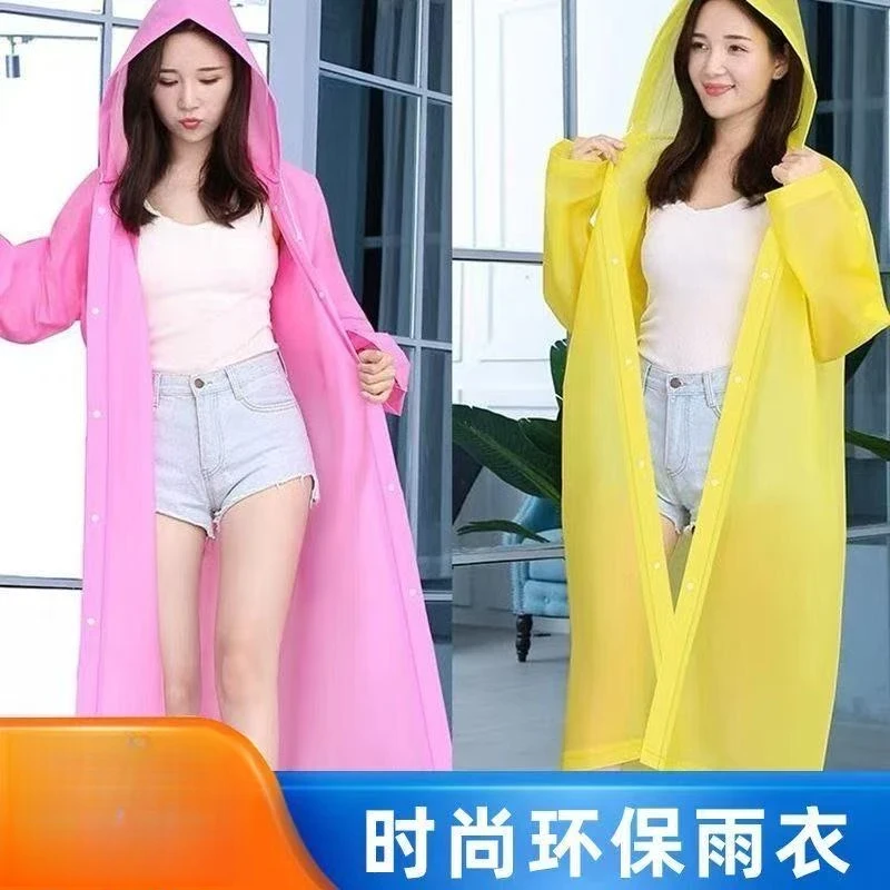【买一送一】下雨必备！长款雨衣加厚全身一体便携式男女成人户外