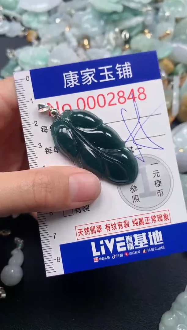 吊坠(不含链)未镶嵌翡翠2848