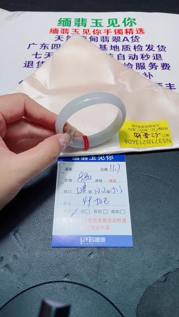 未镶嵌手镯翡翠52贵/13406