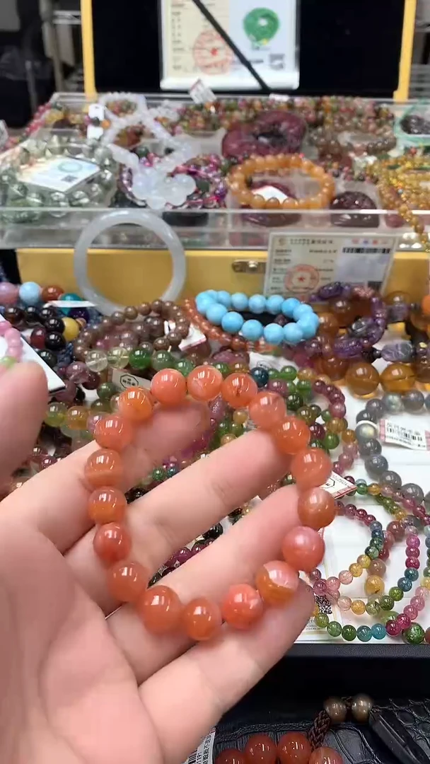 玛瑙/玉髓手链未镶嵌手链47