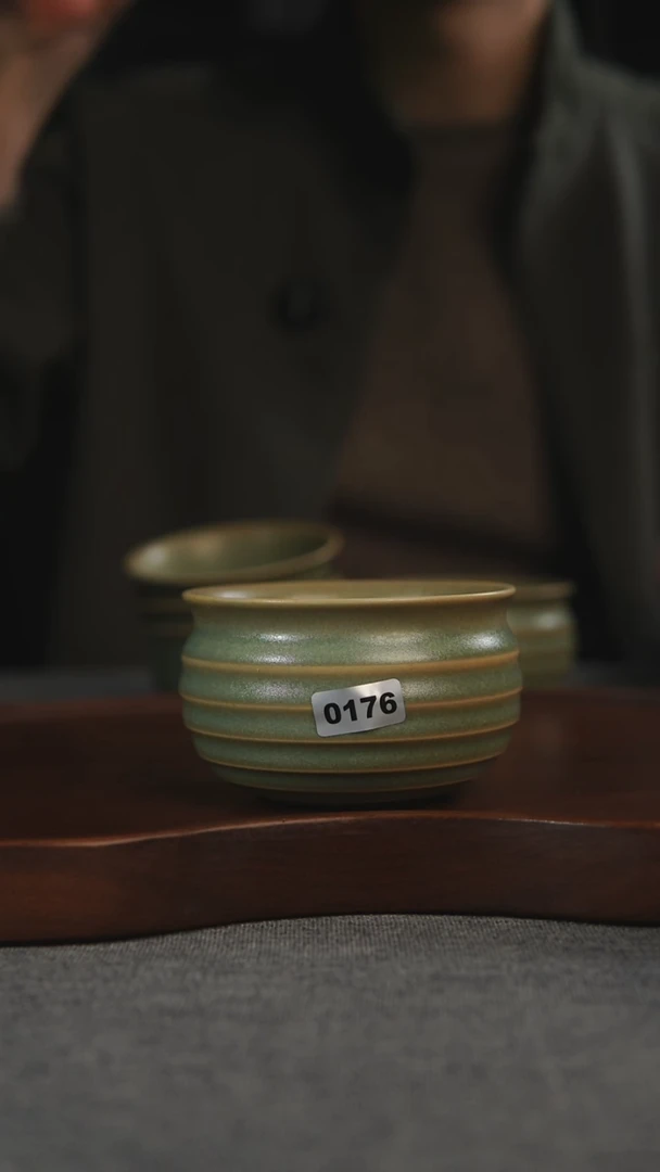杯子瓷汝州原产地原矿仿古老釉q176