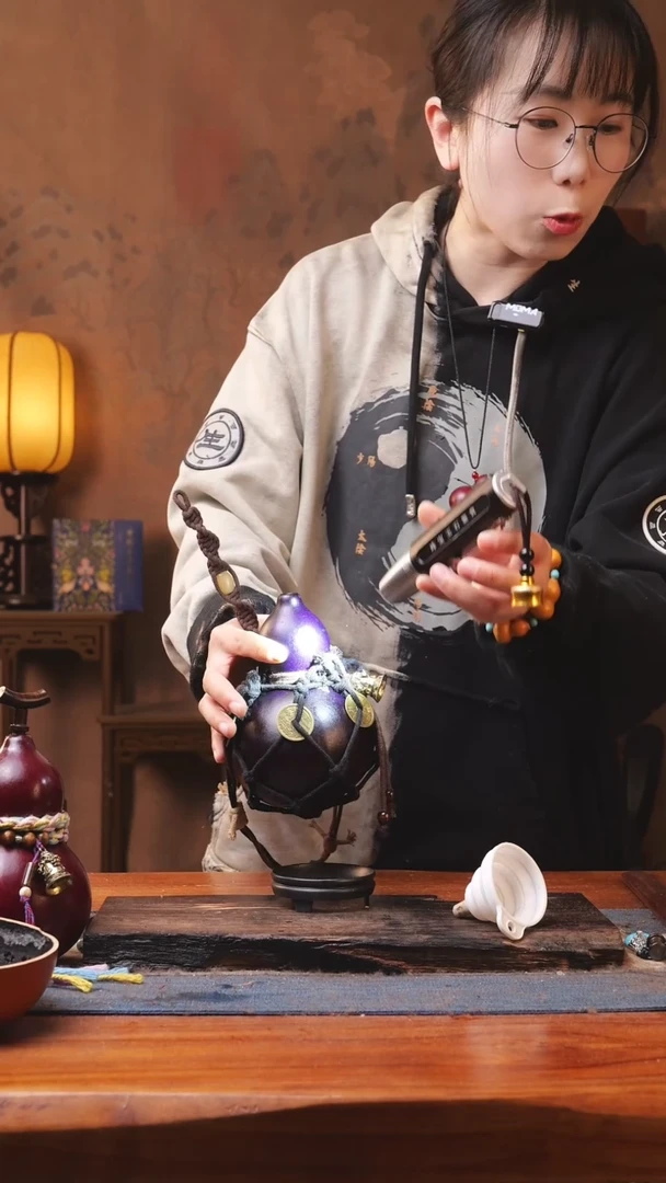 【闪购商品】160号精品大漆葫芦防腐防渗装水茶酒