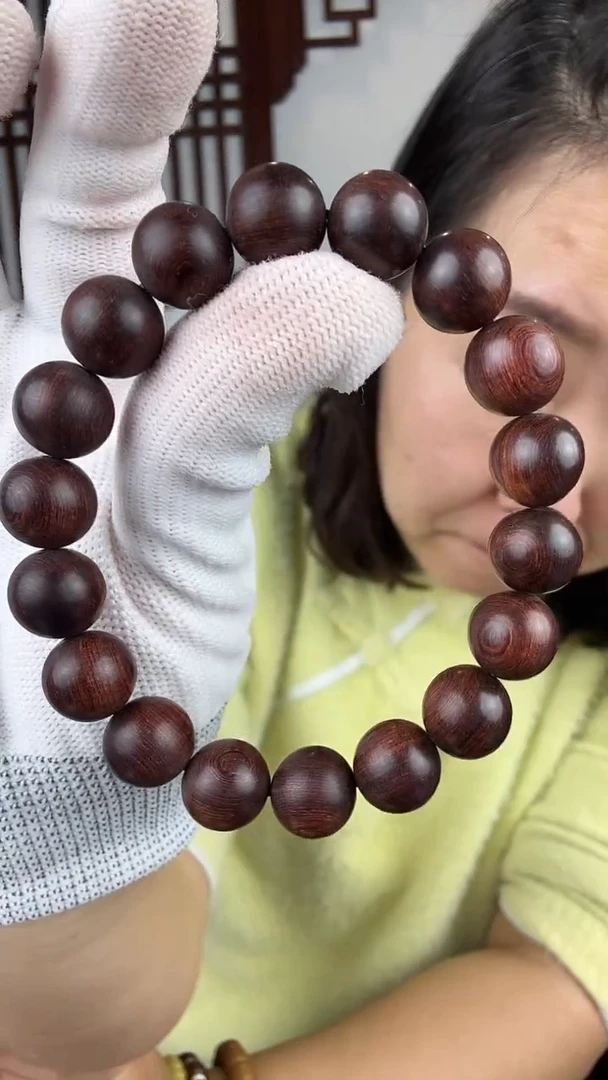 黄花梨/降香黄檀侯*黄花梨卡1.2单圈手串