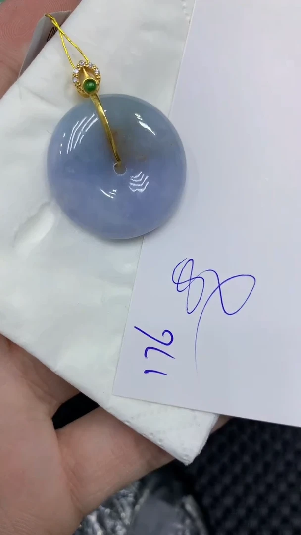 颈饰未镶嵌翡翠缅甸A货翡翠