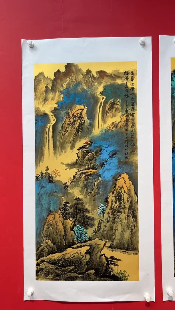 国画画家陆远华纯手绘原作