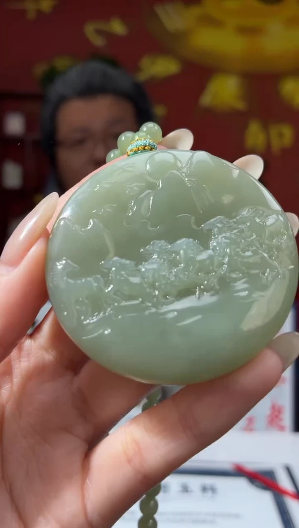 定制和田玉JYF100520和田玉（多样性发其一）