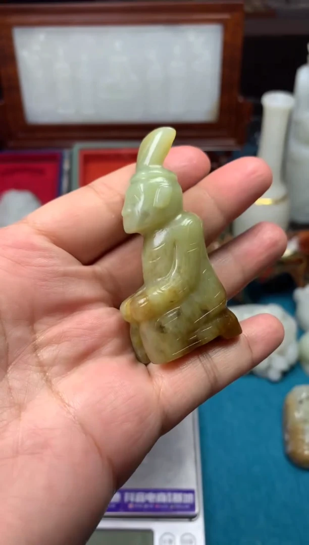颈饰未镶嵌和田玉拍一发一