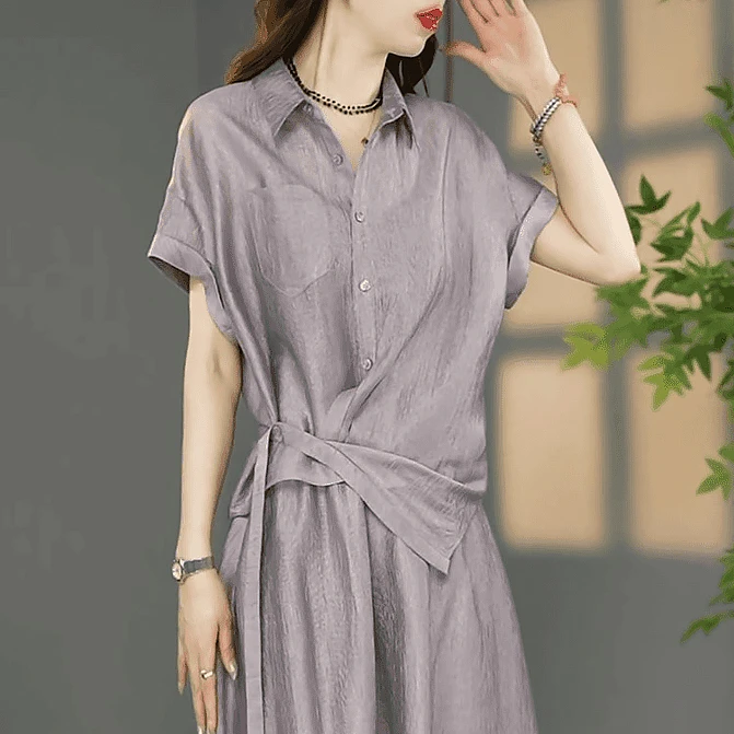 【可蓓儿】广州十三行减龄连衣裙女2025新款夏穿搭高端今年流行爆款