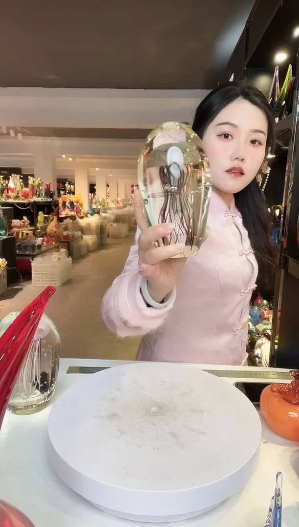 【闪购商品】茶盏琉璃摆件家居摆件