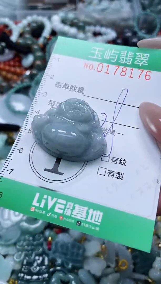 翡翠未镶嵌颈饰闪购0178176