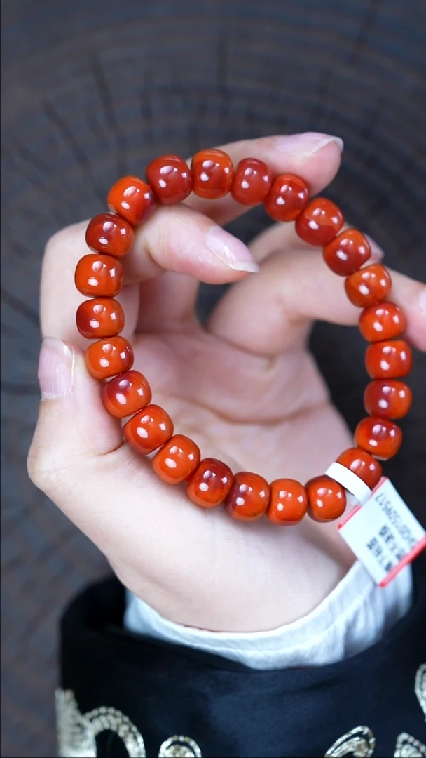 未镶嵌手串南红玛瑙无胶无裂瓦西原矿29g9517