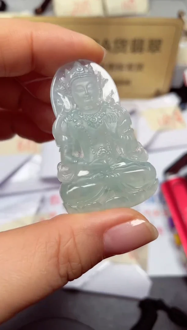 颈饰未镶嵌翡翠天然缅甸翡翠A货