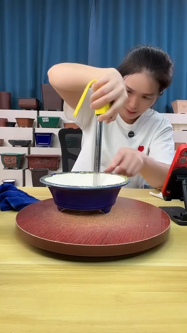 紫砂花盆花盆浅草紫砂花盆