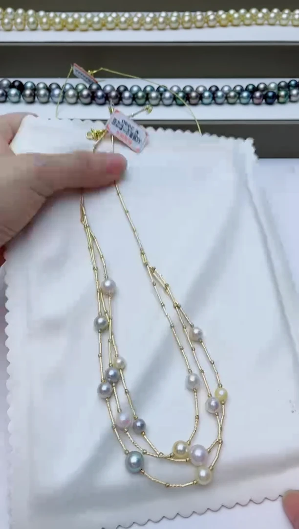 海水珍珠未镶嵌颈饰A31