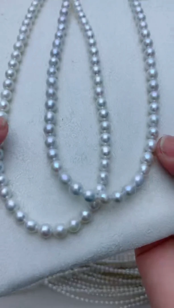 【闪购商品】淡水珍珠项链未镶嵌e63 多样性发其一