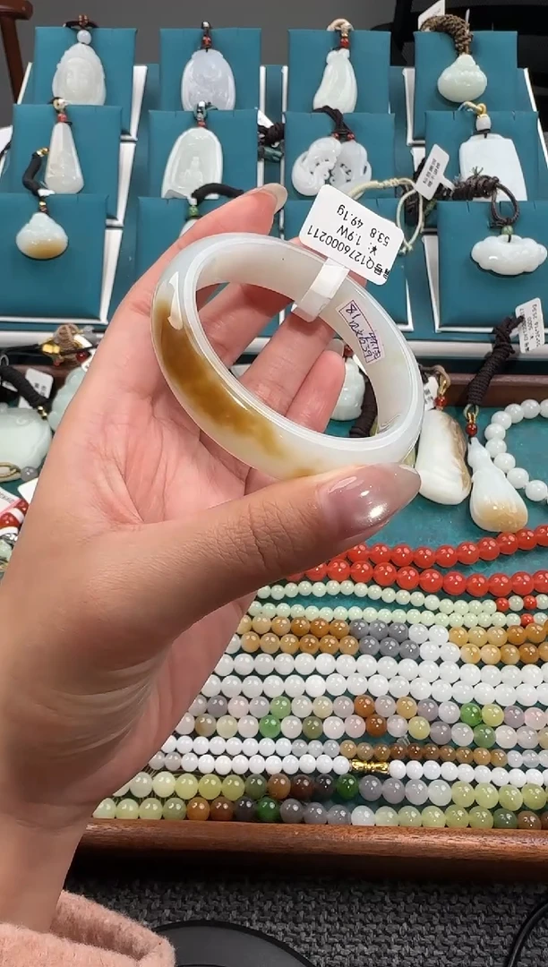 未镶嵌手镯和田玉Q 53.8