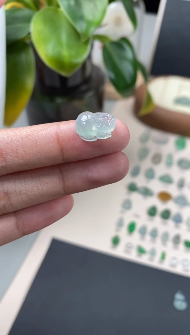 【闪购商品】翡翠颈饰未镶嵌翡翠冰晴裸石