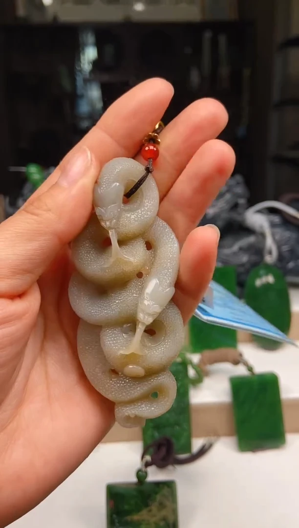 【闪购商品】和田玉挂件未镶嵌1