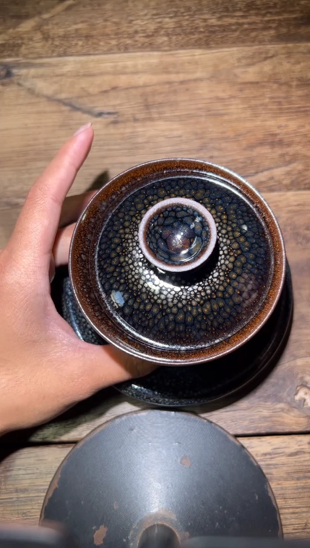茶盏何定欣老师作品52