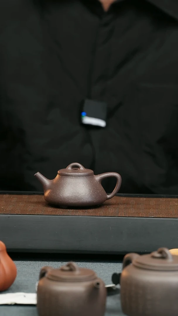 【闪购商品】紫砂茶壶五堂 士恒石瓢-手工炼泥
