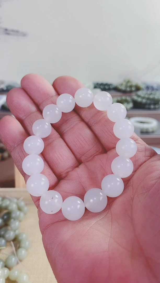 合金手链石英质玉金丝玉手串12