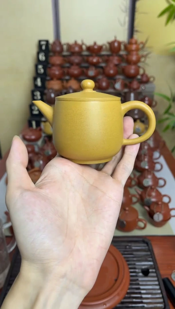 广**喜黄段泥汉瓦壶150cc