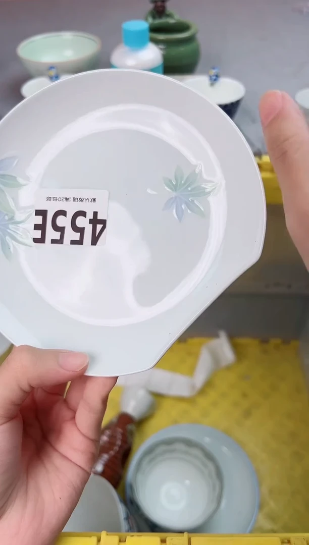 瓷片梅*瓣455E瓷器瓷器瓷器瓷器
