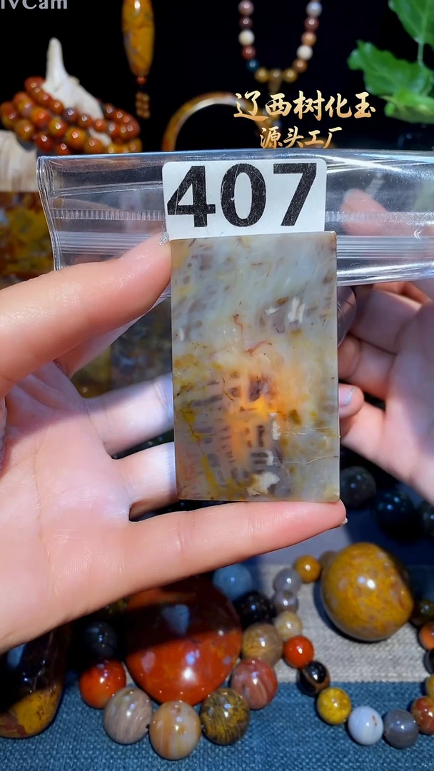 未镶嵌-硅化玉天然北票硅化玉吊坠